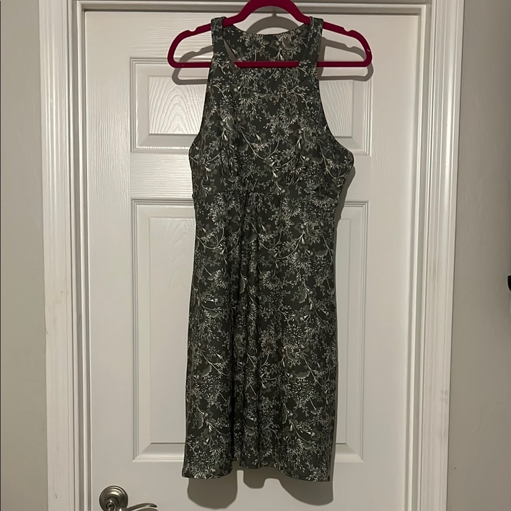 Balance Collection Green Halter Sheath Dress